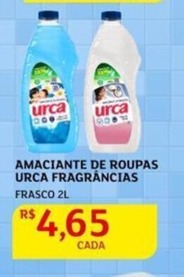 Assaí Atacadista Amaciante de roupas Urca Frag. 2L oferta