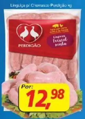Supermercados Guanabara Linguiça p/ Churrásco Perdigão 1kg oferta