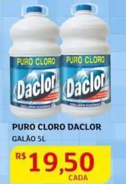 Assaí Atacadista Puro Cloro Daclor 5L oferta