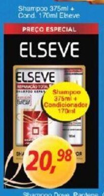 Supermercados Guanabara Shampoo 375ml + Cond. 170ml Elseve oferta