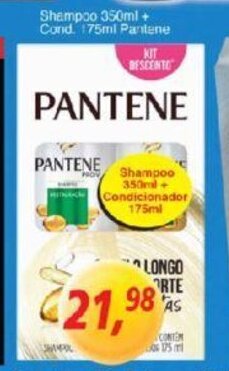 Supermercados Guanabara Shampoo 350ml + Cond. 175ml Pantene oferta