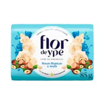 Supermercados Pague Menos Sabonete flor de ypê rosas brancas/avelã 85g oferta