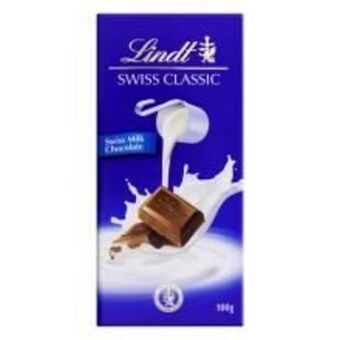 Angeloni Chocolate lindt classic extra fine milk 100g oferta