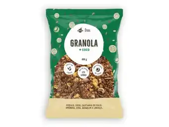 Hortifruti Granola de coco hortifruti natural da terra 400g oferta