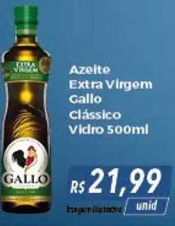 Azeite extra virgem gallo clássico vidro