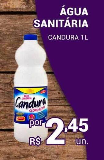 San Michel Supermercados Água sanitária candura oferta