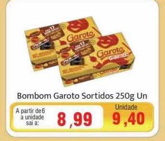Bombom garoto sortidos