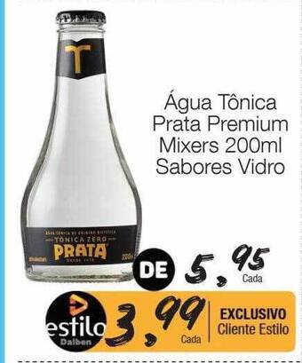 Supermercado Dalben Água tônica prata premium mixers sabores vidro oferta