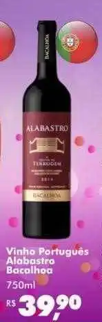 Big Box Vinho português alabastro bacalhoa oferta