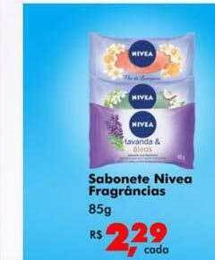Big Box Sabonete nivea fragrâncias oferta