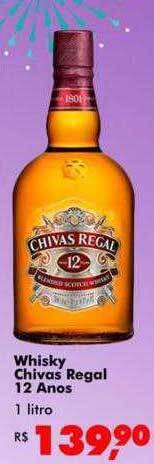 Big Box Whisky chivas regal 12 anos oferta