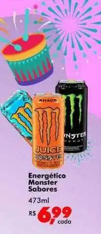 Big Box Energético monster sabores oferta