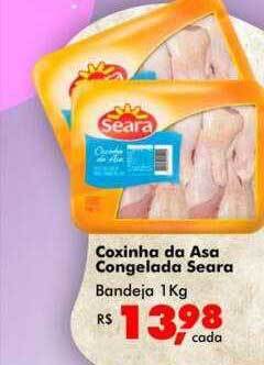 Big Box Coxinha da asa congelada seara oferta