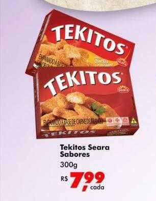 Big Box Tekitos seara sabores oferta