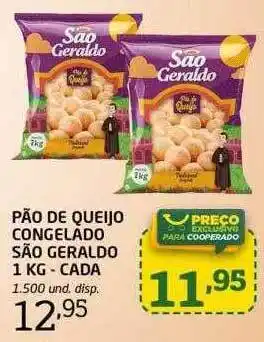 Cooper Pão de queijo congelado são geraldo cada oferta