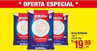 Fort Atacadista Arroz Brilhante Tipo 1 pacote 5kg oferta