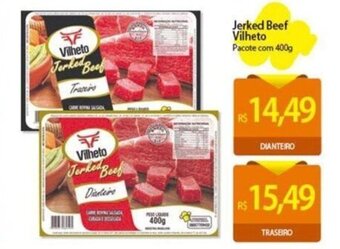 Atacadão Jerked Beef Vilheto 400g oferta