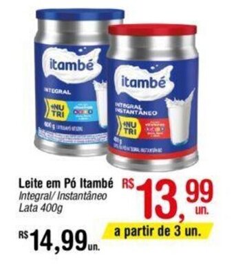 Fort Atacadista Leite em pó Itambé 400g oferta