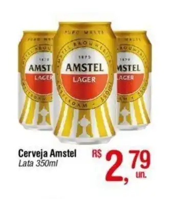 Fort Atacadista Cerveja Amstel 350ml oferta
