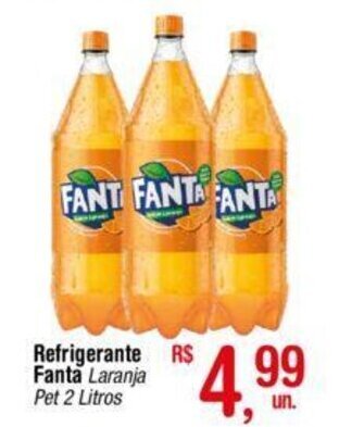 Fort Atacadista Refrigerante Fanta 2L oferta