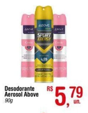 Fort Atacadista Desodorante Aerosol Above 90g oferta
