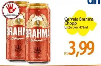 Atacadão Cerveja Brahma Chopp 473ml oferta