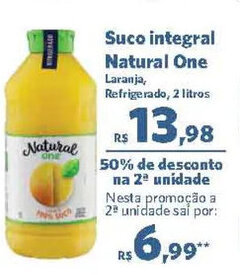 Sam's Club Suco Integral Natural One 2L oferta