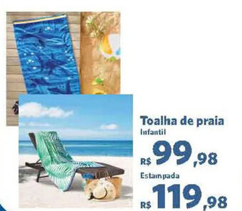 Sam's Club Toalha de Praia oferta