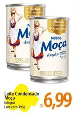 Atacadão Leite Condensado Moça 395g oferta