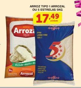 Roldão Arroz 5 estrelas 5kg oferta