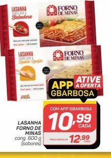 GBarbosa Lasanha forno de minas oferta