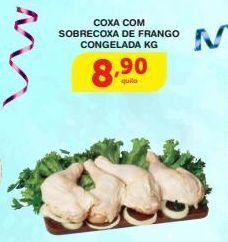 Coxa com sobrecoxa de frango congelada kg