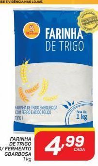 GBarbosa Farinha de trigo s/ fermento gbarbosa oferta