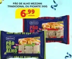 Roldão Pão de alho mezzani 310g oferta
