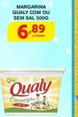 Roldão Margarina qualy com ou sem sal 500g oferta