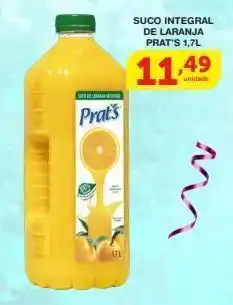 Roldão Suco de laranja prat's 1,7l oferta