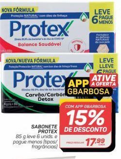 GBarbosa Sabonete protex oferta