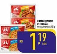Mercantil Rodrigues Hambúrguer perdigão 56g oferta
