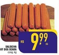 Mercantil Rodrigues Salsicha hot dog seara kg oferta