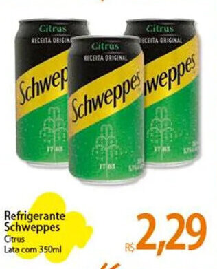 Refrigerante Schweppes 350ml