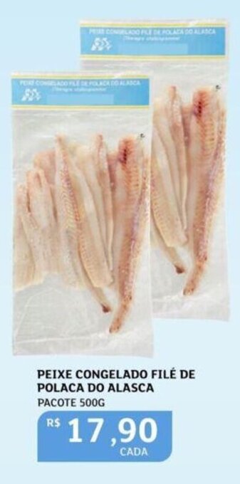 Peixe Congelado Filé de Polaca Do Alasca 500g