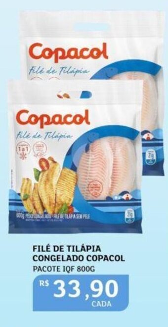Assaí Atacadista Filé de Tilápia Congelado Copacol 800g oferta