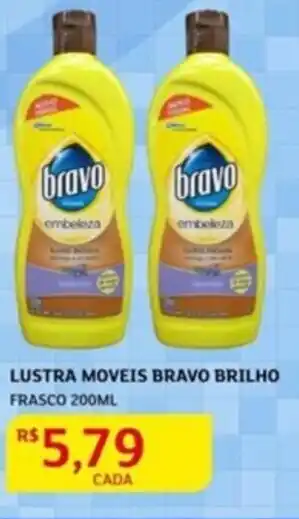 Hirota Food Supermercado Lustra Moveis Bravo Brilho 200ml oferta