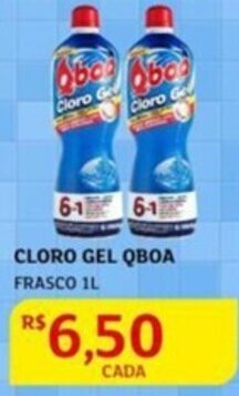 Hirota Food Supermercado Cloro Gel Qboa 1L oferta