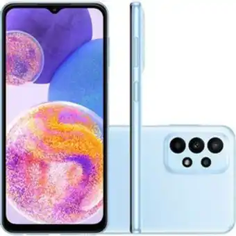 Sipolatti Smartphone samsung galaxy a23 tela de 6.6" 128gb 4gb ram bateria 5000mah, nfc, samsung pay e estabilizador òptico oferta