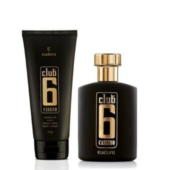 Eudora Kit cassino colônia desodorante + shower gel oferta