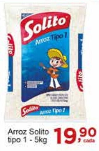 Rossi Supermercado Arroz Solito tipo 1 5kg oferta