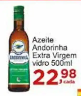 Rossi Supermercado Azeite Andorinha Extra Virgem 500ml oferta