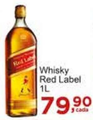 Rossi Supermercado Whisky Red Label 1L oferta