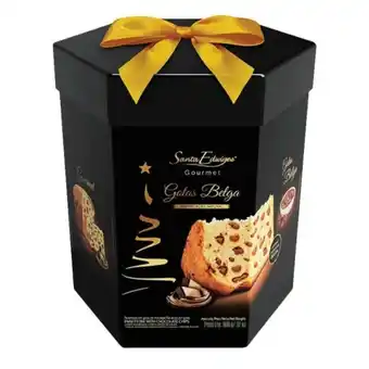Supermercados Joanin Panetone gotas belga gourmet santa edwiges 908g oferta